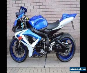 2006 Suzuki GSX-R 600 14690 mileage R&G Service History Blue & White Motorbike