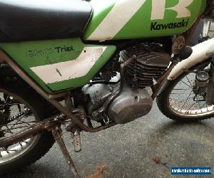 Kawasaki KT250 Trials Bike