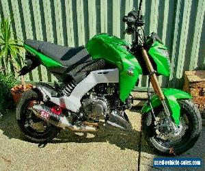 KAWASAKI Z125 PRO @ 984 KMS LOADED. CARBON / YOSHI / FULL 12 MONTHS REGO !!