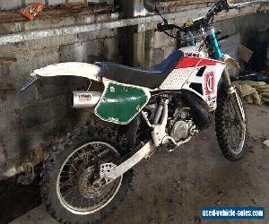 1990 Yamaha  YZ 250 super EVO Motocross Bike 2 Stroke retro