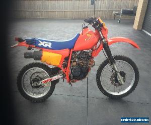 Honda 1983 xr 250