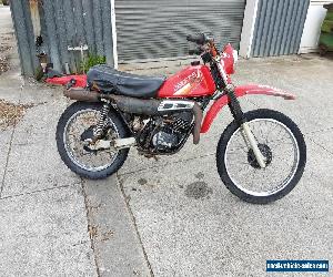 SUZUKI TS 185   1988 MOTORCYCLE