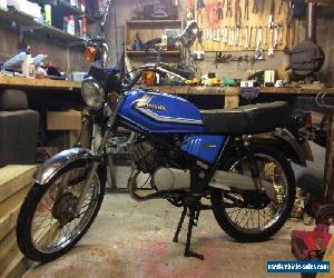 Classic Honda h 100 2stroke motorbike