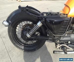 MOTO GUZZI V7 CAFE RACER 09/2010 MODEL 2233KMS PROJECT  MAKE AN OFFER