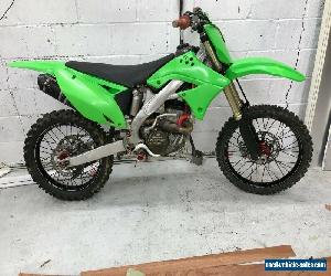 Kawasaki KX250 Motocross bike 2009