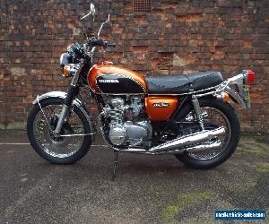 Honda CB550K0 in original unrestored condition 