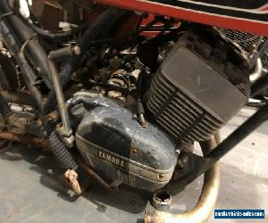 Yamaha RD350  Restoration Project Barn Find Classic Racer Cafe Racer