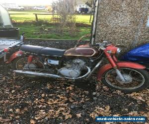 Honda cd175 1977. Genuine barn find 3 MILES from new. 