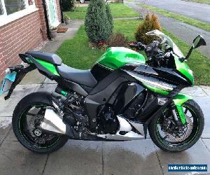 2015 65 plate Kawasaki Z1000SX and Colour matched panniers for Sale