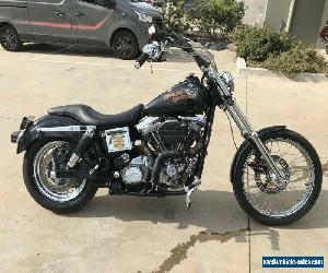 HARLEY DAVIDSON DYNA 06/1995 MODEL CLEAR TITLE NO WOVR PROJECT MAKE AN OFFER