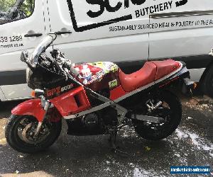 1986 Kawasaki GPZ600R A1 Black and Red 