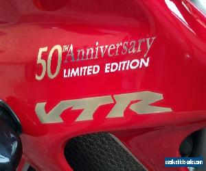 HONDA VTR1000 FIRESTORM LIMITED EDITION 50TH ANNIVERSARY 