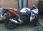 HONDA CBR 125R  VERY LOW MILEAGE  67 PLATE  NEEDS ATTENTION for Sale