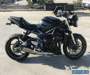 TRIUMPH STREET TRIPLE 660 LEARNERS 01/2015 MODEL PROJECT MAKE AN OFFER