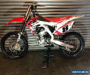 HONDA CRF250 CRF 2014 ORIGINAL MUSCLE MILK EDITION SUPER CLEAN MOTOCROSS BIKE MX