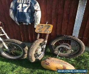 TRIUMPH T120R FLAT TRACKER 1966 USED AT ASTRODOME HOUSTON WITH NOVA