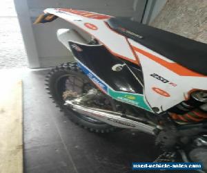 KTM 250 xc Enduro Road Legal 2013 12 plate