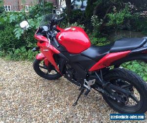 HONDA CBR 125 R-D RED;UNTIL FRIDAY!BARGAIN!20149 MONTHS TAX AND NO MOT REQD.