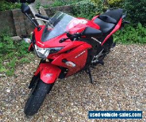 HONDA CBR 125 R-D RED;UNTIL FRIDAY!BARGAIN!20149 MONTHS TAX AND NO MOT REQD.