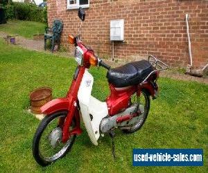 1990 HONDA C90 RED COMMUTER STREETCUB