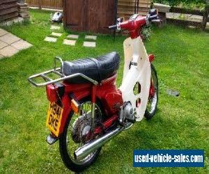 1990 HONDA C90 RED COMMUTER STREETCUB