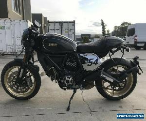 DUCATI SCRAMBLER 800CC CAFE RACER 54  - 01/2018MDL 7858KMS PROJECT MAKE AN OFFER