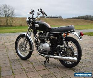 1977 Triumph Bonneville T140V 750 US barn find. Matching numbers