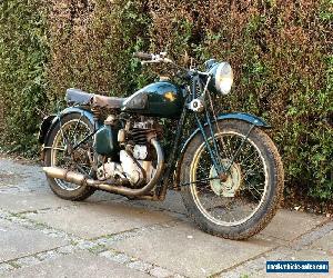 BSA Pre war motorcycle WM20 sidecar barn find collectable classic 1944 500 ccm