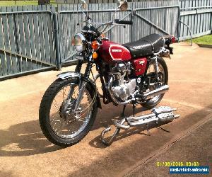 Honda 1972 CL 350 Motorbike