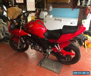 Red Suzuki SV650S 2005 Motorbike Motorcycle Sports Tourer 650cc 18k Low Millage