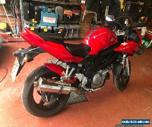 Red Suzuki SV650S 2005 Motorbike Motorcycle Sports Tourer 650cc 18k Low Millage