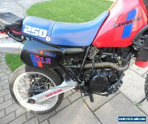 1993 KAWASAKI KLR250 KL250 IN VERY GOOD CON EX STARTER AND RUNNER 3 DAY AUCTION