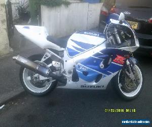 1996 SUZUKI srad GSX R750 BLUE/WHITE gsxr 1 years mot 16k miles rides superb!