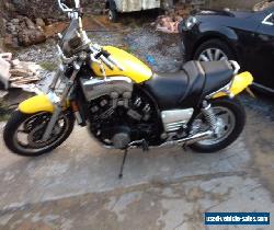 YAMAHA VMAX 1200 BRIGHT YELLOW.FULL POWER MODEL E REG 1987 23000 MLS NEATH for Sale