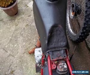 Honda XL125 Motorcycle / Mono Trials Trail Field Bike Spares or Repairs Project