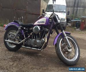 Harley Davidson Ironhead Sportster 1971