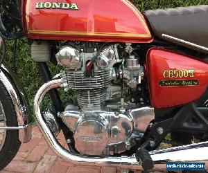 Honda CB500t fully restored 