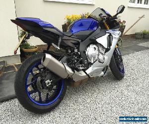 2015 YAMAHA YZF R1 15 BLUE WITH GENUINE ACCESSORIES