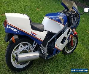 VF 1000R 1984 Honda motorcycle sports road bike v4 4cyl 1000cc Repsol collector 