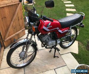 1991 J plate Honda H100S II. 98cc two stroke motorcycle.