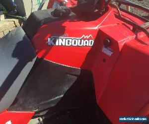 Suzuki King quad 400cc 4x4