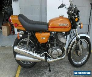 KAWASAKI H2 750 triple, very original, rare, low miles