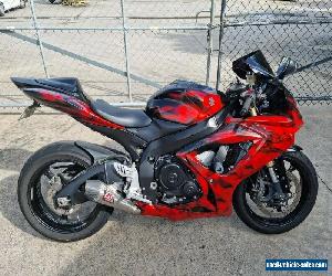 2007 Suzuki GSX R 600 Motorcycle