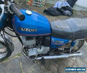 Classic 1980 Suzuki SB200 Running Restoration Project