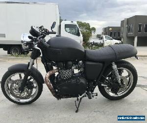 TRIUMPH BONNEVILLE 09/2013MDL 7999KMS CLEAR TITLE PROJECT MAKE AN OFFER