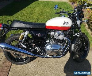 Royal Enfield Interceptor 650 less than a Yr old pos px smaller enfield