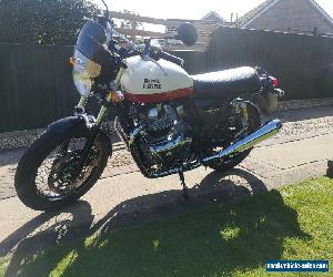 Royal Enfield Interceptor 650 less than a Yr old pos px smaller enfield