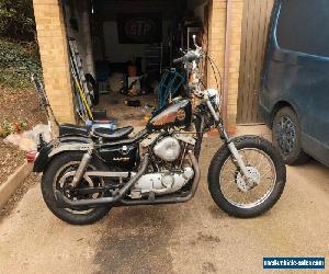 1983 Harley Davidson Ironhead Sportster Custom Chopper Vintage 