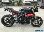 TRIUMPH SPEED TRIPLE 1050 R 1050R 08/2013MDL 28226KMS PROJECT MAKE OFFER for Sale