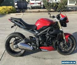 TRIUMPH STREET TRIPLE 660 675 LAMS 12/2015MDL 17491KMS PROJECT MAKE AN OFFER for Sale